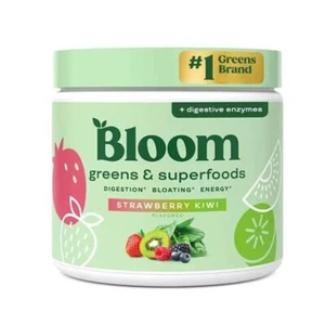 Bloom Greens & Superalimentos, Polvo con Sabor a Kiwi Fresa, 48 Porciones - Imagen 1 de 18