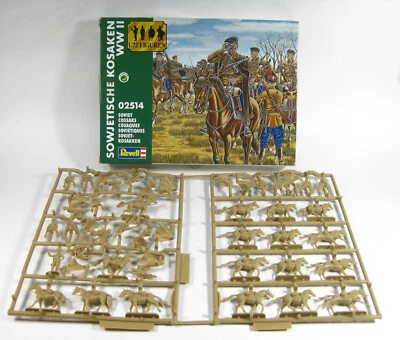 Revell Toy Soldiers 1/72 " WW2 Soviet Cossaks" Boxed 02514 1995 issue complete! - Image 1 of 4