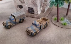 Britischer 30 Cwt LKW - 28 mm 1/56 Maßstab - Bild 1 von 2