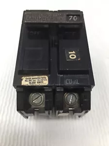 General Electric THQB2170 2P 70A Breaker - Picture 1 of 3
