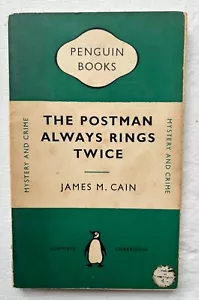 CAIN, JAMES - THE POSTMAN ALWAYS RINGS TWICE - 1953 Paperback Penguin Books - Picture 1 of 3