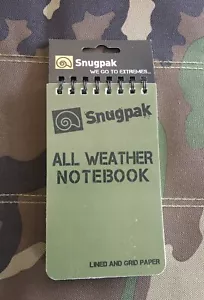 Snugpak All-Weather Notebook 3x5 Green - Foto 1 di 3
