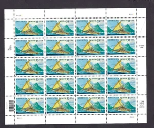 US Scott# 3389 2000 33c Pane of 20 American Samoa P1111 UR MNH VF - Picture 1 of 2