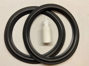 2x Schaumstoff Sicken Passen Für Dynaudio 20W75 - 20W100 Inkl 20ml Kleber # 42 - Picture 1 of 1