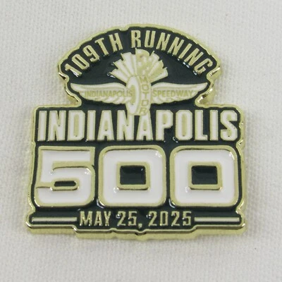 109th Running Collector Lapel Pin 2025 Indianapolis 500 - Image 1 of 4