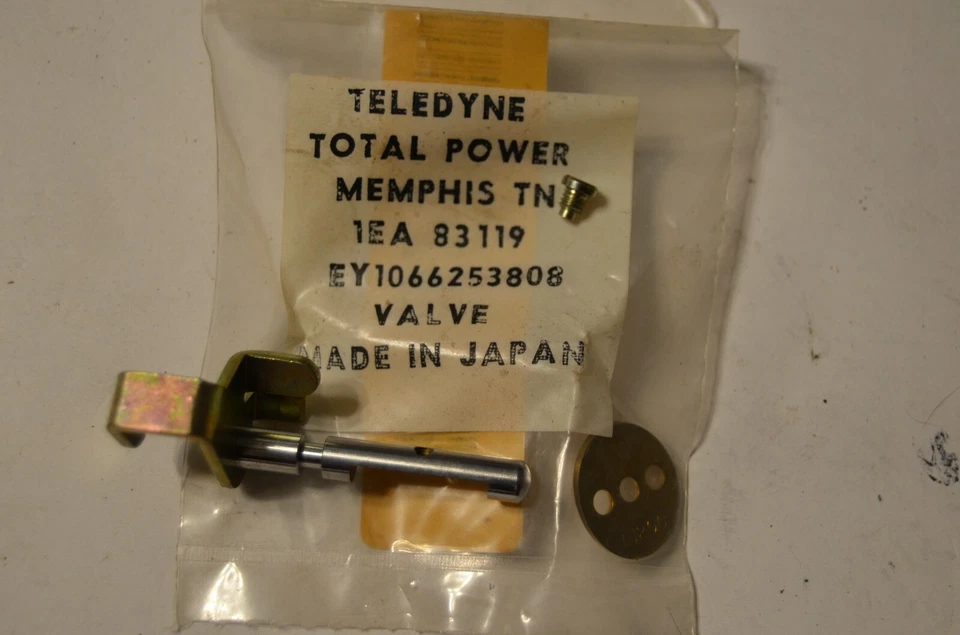 Robin/Subaru EY1286253008 y EY1066253808 Conjunto de eje de válvula de acelerador ECO6D Foto 1 de 1