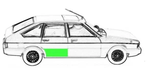 Türblech rechts hinten für Talbot/Simca 1307/1308/1510/Solara - Bild 1 von 1