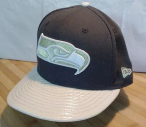 Seattle Seahawks 9FIFTY New Era NFL StrapBack Cap/Mütze Golden Raised Logo Neu - Bild 1 von 4