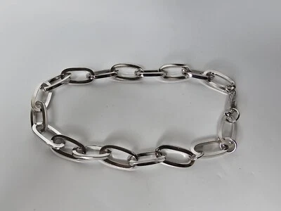 Collar Jennifer Fisher Grande Esencial Plateado-Rodio Latón 16.5" Foto 1 de 4