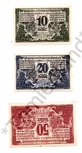 Municipio LAMBACH ➔ 10, 20, 50 Heller ➔ Dinero de emergencia ➔ Austria ➔ - Imagen 1 de 2