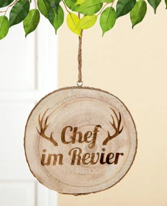 Baumscheibe "Chef im Revier" - Bild 1 von 1