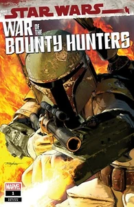 STAR WARS WAR OF THE BOUNTY HUNTERS 1 MIKE MAYHEW BOBA FETT TRADE VARIANT-A HOT! - Picture 1 of 1
