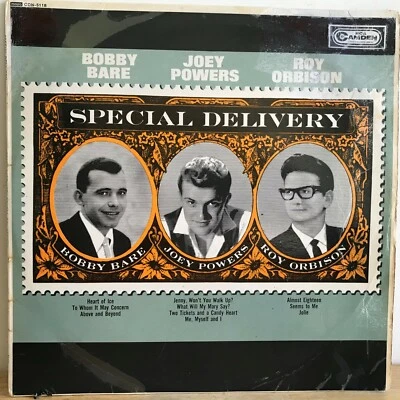 BOBBY  BARE / JOEY POWERS / ROY  ORBISON       LP     SPECIAL  DELIVERY       - Image 1 of 4