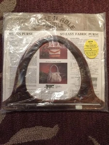 Vintage Purse-N-Able Handle Macrame Crochet Instructions 1200 Autumn - Picture 1 of 9