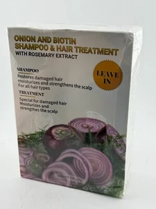 Onion Biotin and Rosemary Shampoo and Treatment Set, 8.39 oz each - Picture 1 of 4