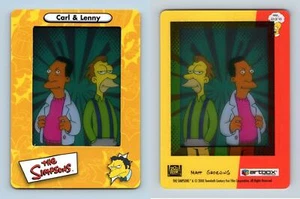 Carl & Lenny #33/45 The Simpsons Film Cardz 2000 Artbox Trading Card - Picture 1 of 1