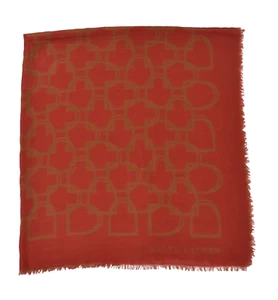 Ralph Lauren Purple Label Cashmere Wool Equestrian Scarf 56" x 56" New $695 - Picture 1 of 3