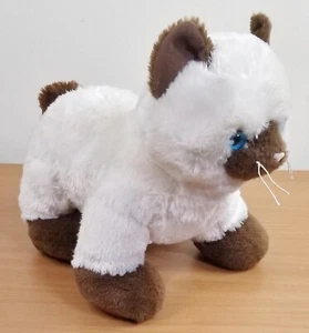 Promise Pets Build a Bear BAB Siamese Cat Blue Eyes cream with brown color 2015 - Picture 1 of 9