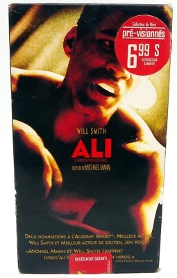 Ali Sports Boxing Action Movie French VHS 2002 Will Smith Good - Image 1 of 4