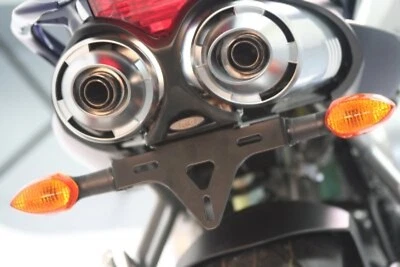 R&G PORTATARGA COMPATIBILE PER YAMAHA FZ6 2004 > 2008 LP0038BK NERO Foto 1 de 4