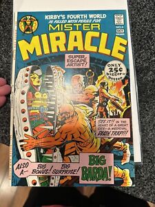 MISTER MIRACLE #4 (1971) - GRADE 6.5 - 1ST APPEARANCE OF BIG BARDA - JACK KIRBY!