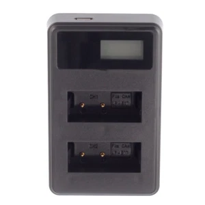 LCD USB Dual Battery Charger for Canon EOS 750D 760D T6i T6s M3 Kiss X8i 8000D - Picture 1 of 6