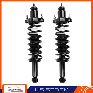For 2007-2012 Dodge Caliber Complete Shocks w/ Coil Spring Rear Pair - Picture 1 of 8