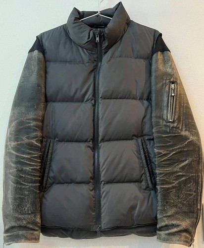 Piumino pelle Undercover 11AW vero vintage lavorazione usatoazione lavora