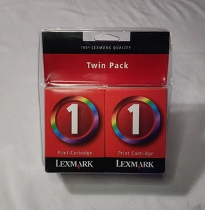 Oem LEXMARK #1 Twin Pack X2300SERIES/Z730 Series Toner Cartridge NEW RARE W5B - Picture 1 of 2