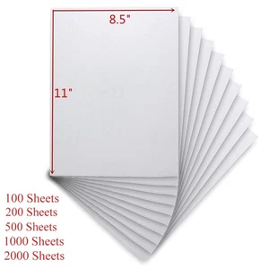 8.5"x11" Full Sheet Shipping Address Labels Self Adhesive for Laer Iinkjet UPS - Picture 1 of 18