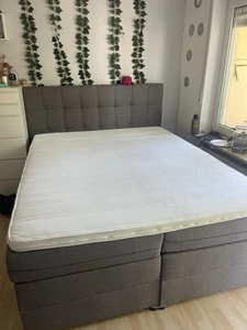 boxspringbett 160x200 mit bettkasten - Bild 1 von 5