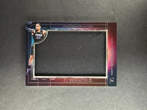 PJ Washington Jr 2024-25 Panini Silhouette NBA Finals Patch #FJM-PJW  Game 1 - Picture 1 of 2