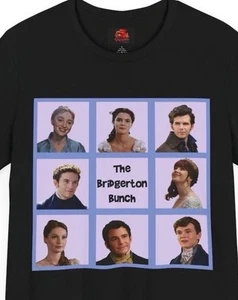 T-Shirt Bridgerton Brady Bunch Parodie Tee lustig Shirt Geschenke für Fans Ihn Sie - Bild 1 von 32