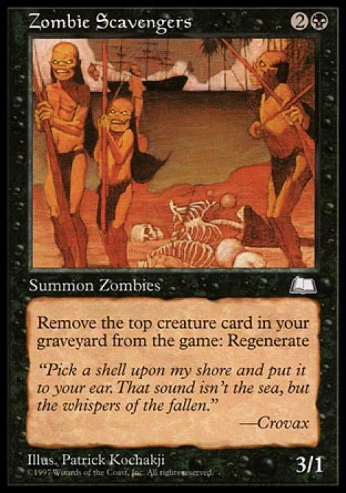 Zombie Scavengers - Light Play MTG Weatherlight - Image 1 of 1