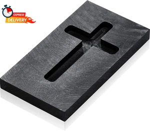 Skyley Cross Graphit Gießen Barren Form Metall Veredelung Schrott Schmelzen Gießen Mo - Bild 1 von 7