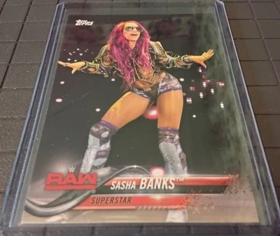 2018 Topps WWE Then Now Forever - Sasha Banks #171 - Image 1 of 2
