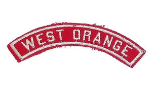 WEST ORANGE RWS Red & White Community Strip Boy Scout - Picture 1 of 2
