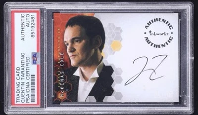 2004 Alias Season 4 Inkworks Unreleased #A32 Quentin Tarantino Rookie Auto PSA - Image 1 of 2