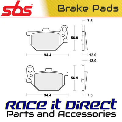 Pastillas de freno para Yamaha XS 750 SE 1980 izquierda/delantera calle SBS Foto 1 de 4