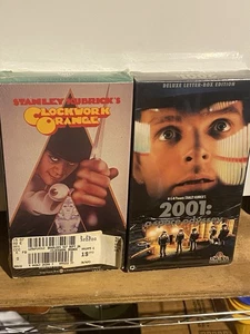 A Clockwork Orange VHS and 2001 A Space odyssey Stanley Kubrick Collection lot 2 - Picture 1 of 5