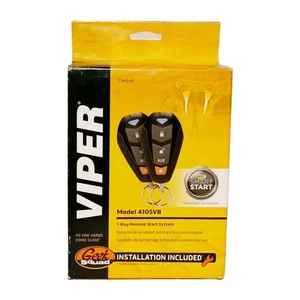 Viper 4105VB 1-way remote start and keyless entry system - 2 remotes NIB - Picture 1 of 7