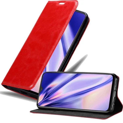 Custodia per OnePlus 6T Portafoglio Cover Ecopelle Magnetica Libro - Immagine 1 di 4