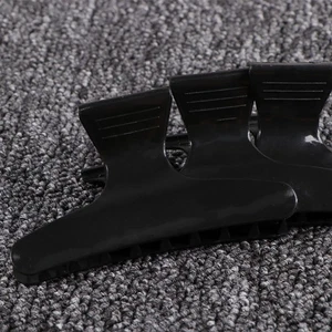 8 Stück Klemmen Nicht Styling Kralle Haarspangen für Friseursalon (schwarz) - Bild 1 von 12