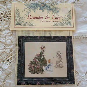 Lavender & Lace Victorian Designs "Little Wings" 1989 Cross Stitch Pattern NEW - Picture 1 of 4