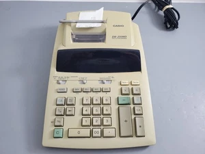 Casio DR-210HD Tax & Exchange Desktop Electric Adding Machine 10 Key Calculator - Picture 1 of 7