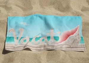 Discounted 30x60IN Conch Shell Ocean Holiday Microfiber Beach Towel 1 Side - Picture 1 of 1