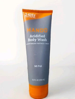 Mando 24 Hour Odor Control Acidified Body Wash Mt. Fuji 8.5 Fl.oz. Sealed - Image 1 of 3