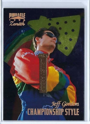 1996 Pinnacle Zenith 24KT Artist Proof Jeff Gordon #73 - Image 1 of 2