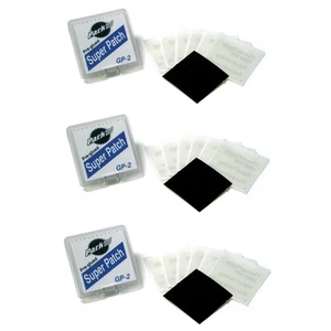 Park Tool GP2 PreGlued Super Patch Puncture Repair Kits Pack of 3 - Picture 1 of 5