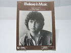 I Believe In Music, 1972, Mac Davis, Sheet Music